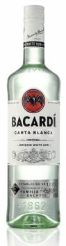 Bacardi Superior Ron Carta Blanca 37,5 % vol. Literflasche