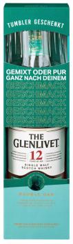 Glenlivet Single Malt Scotch Whisky Double Oak 40 % vol. 12-j. mit Tumbler