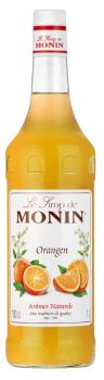 Monin Orange Sirup Literflasche Glas