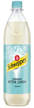 Schweppes Original Bitter Lemon Literflasche
