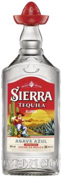 Sierra Tequila Blanco Silver 38 % vol. Literflasche