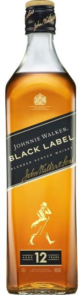 Johnnie Walker Black Label Blended Scotch Whisky 40 % vol.