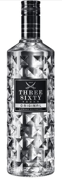 Three Sixty Vodka 37,5 % vol. Literflasche