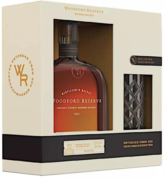 Woodford Reserve Distillers Select Whiskey mit Tumbler 43,2 % vol.